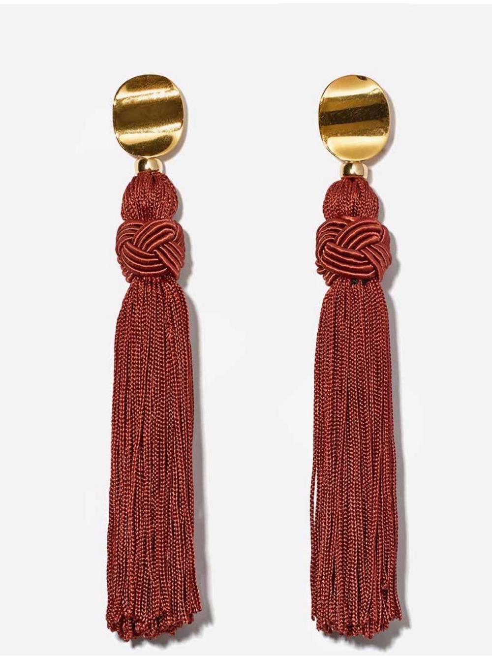 Lizzie Fortunato sienna luxe tassel earrings